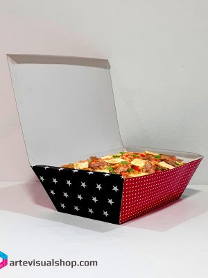 Caja Plato con Tapa