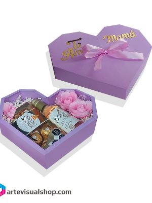 Caja Corazón con Tapa